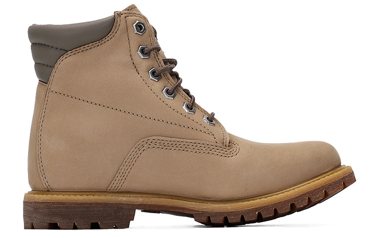 (WMNS) Timberland Waterville 6 Inch Boots 'Light Beige Nubuck' A2M26269