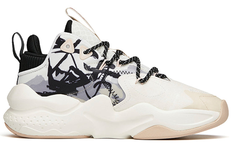 (WMNS) ANTA Wuyi 2 Low 'White Black Grey' 122148080-5