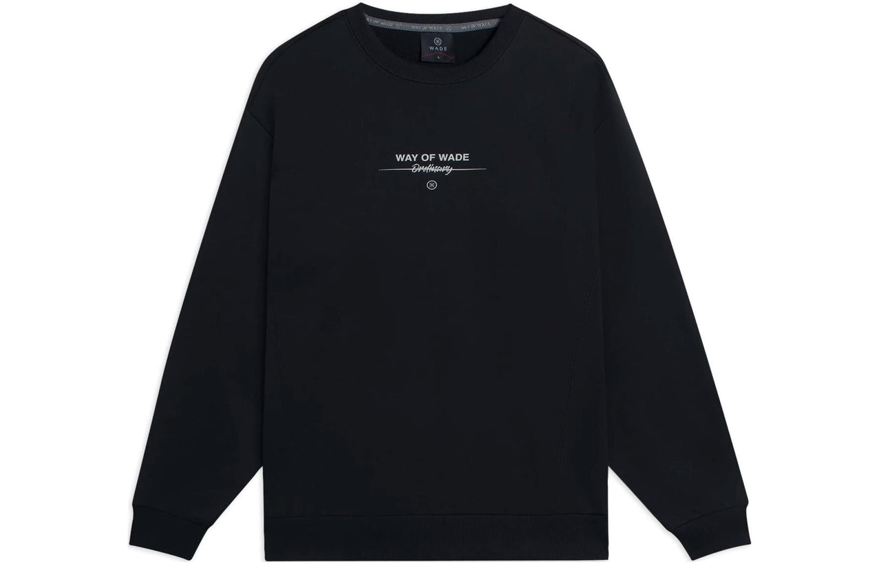 Li-Ning Way Of Wade Graphic Sweatshirt 'Black' AWDSC41-1