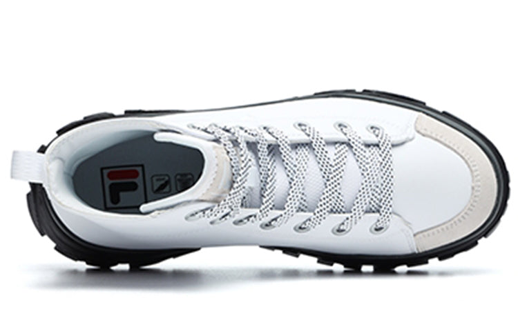 (WMNS) FILA Casual High Top Outdoor White Black F12W144403FWT