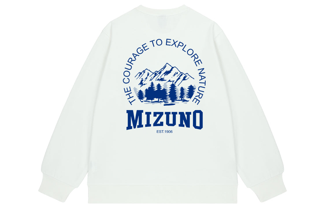 Mizuno Logo Casual Sweater 'White' A2CA2A70