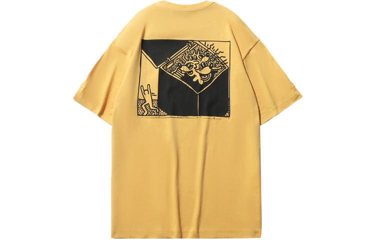Li-Ning x Disney Mickey x Keith Haring Tee 'Yellow Black' AHSR503-4