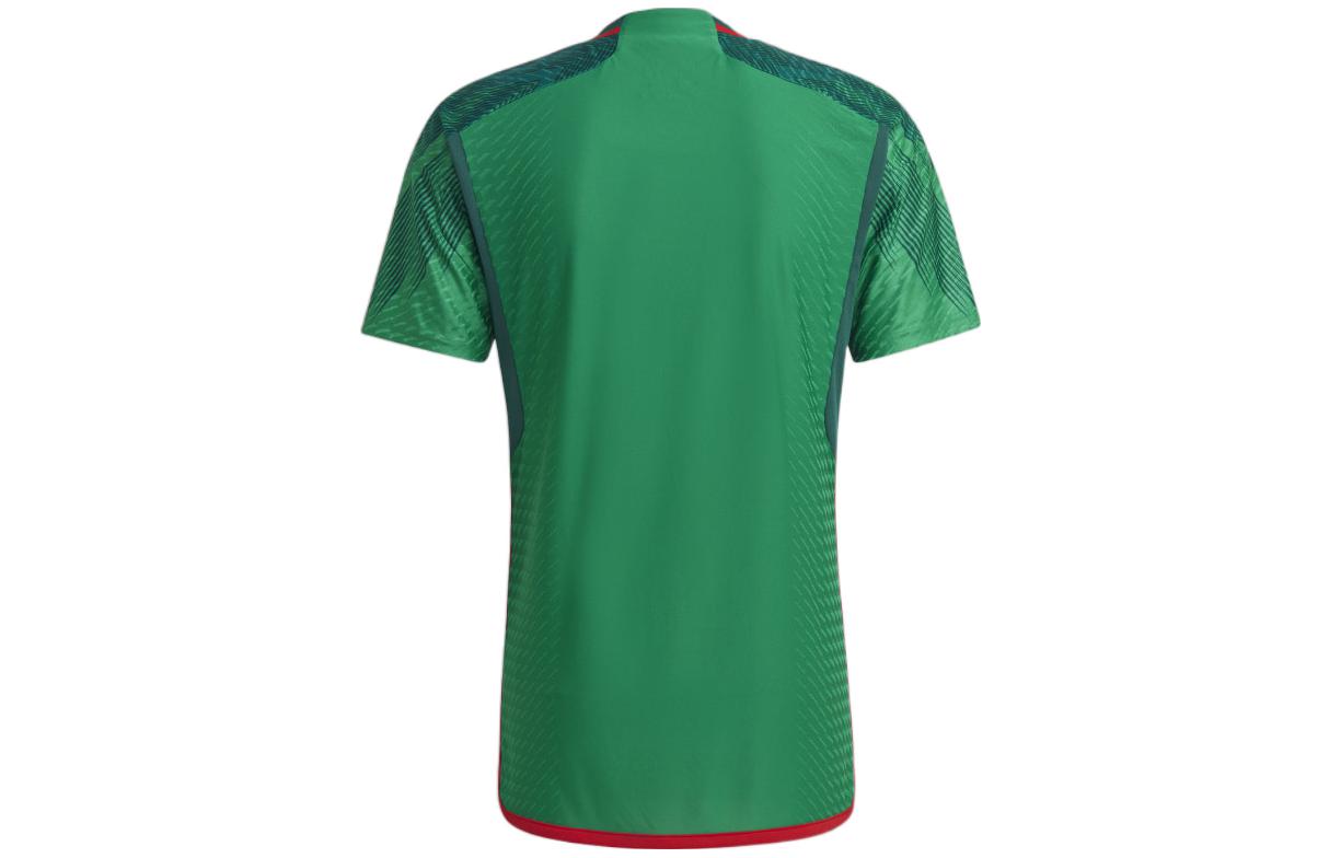 adidas Mexico 22 Home Authentic Jersey 'Vivid Green' HD6898
