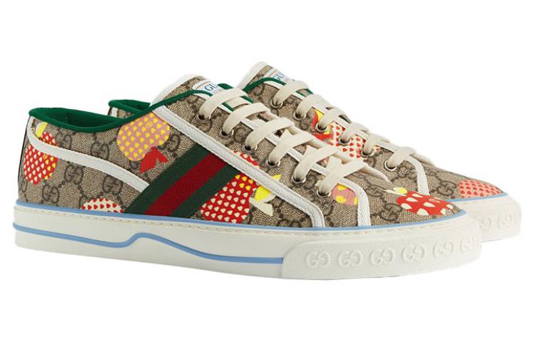 Gucci Les Pommes Tennis 1977 Sneakers 'Beige Multi' 664233-22K10-8960
