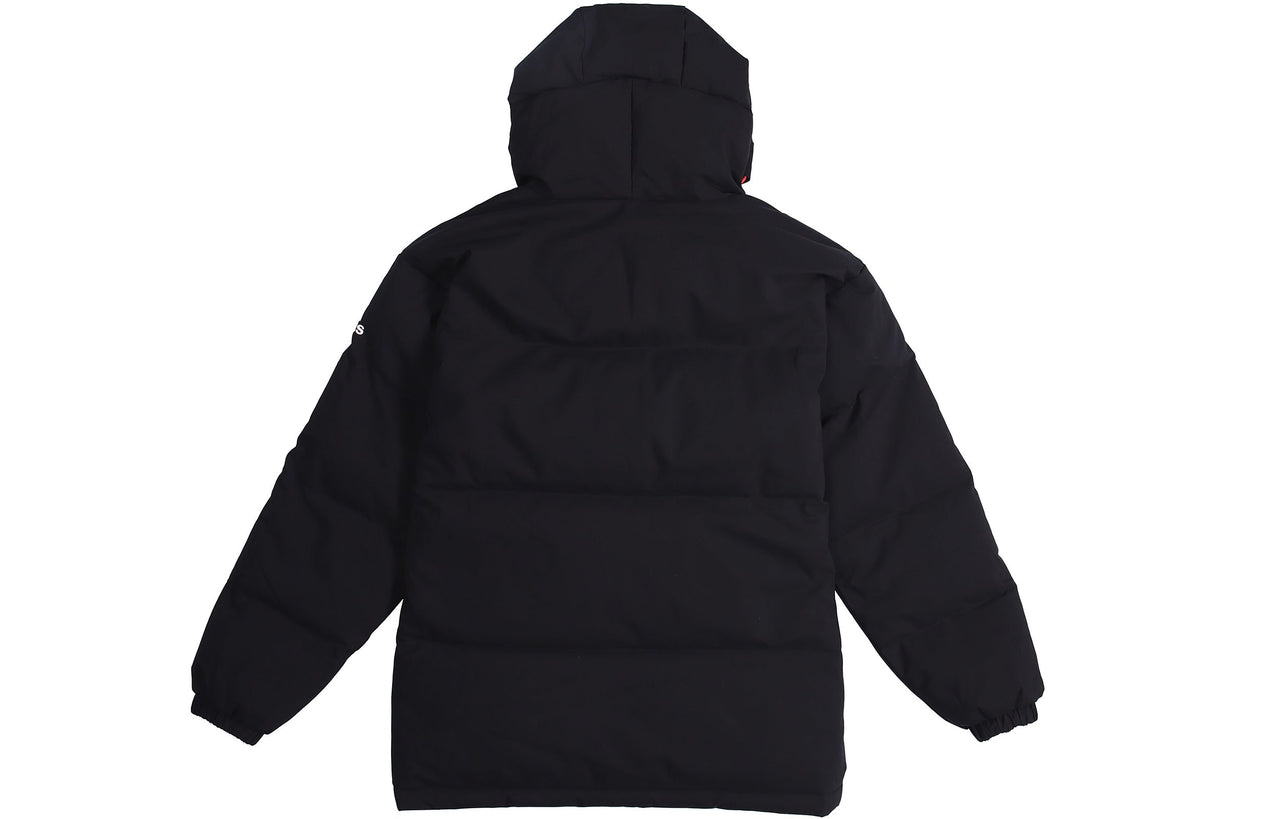 adidas Rev 3st Down Ho Stay Warm Reversible Outdoor hooded down Jacket Black EH4011