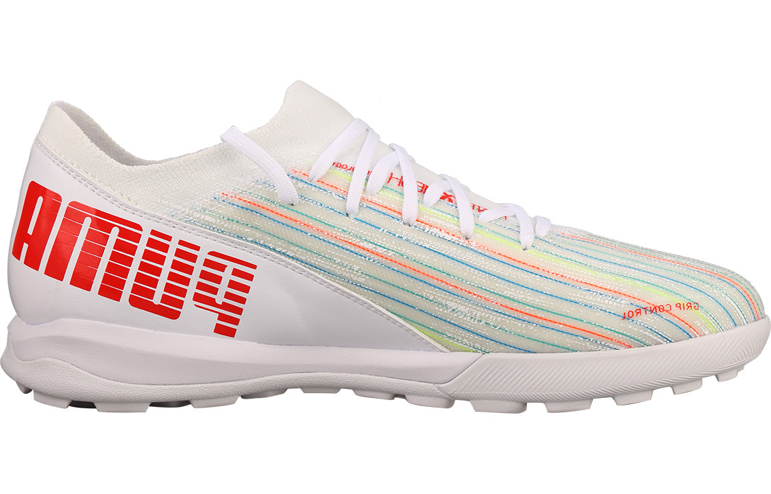 PUMA Ultra 3.2 TT Soccer Cleats White/Orange 106351-03