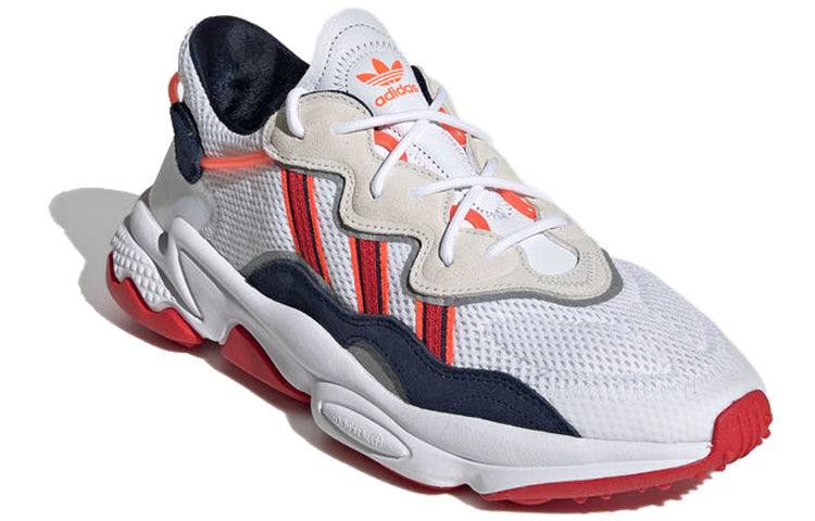 adidas Ozweego 'White Collegiate Navy Scarlet' EG8127