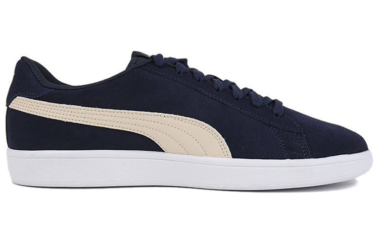 PUMA Smash V2 Retro Casual Skateboarding Shoes Unisex Deep Blue 364989-37