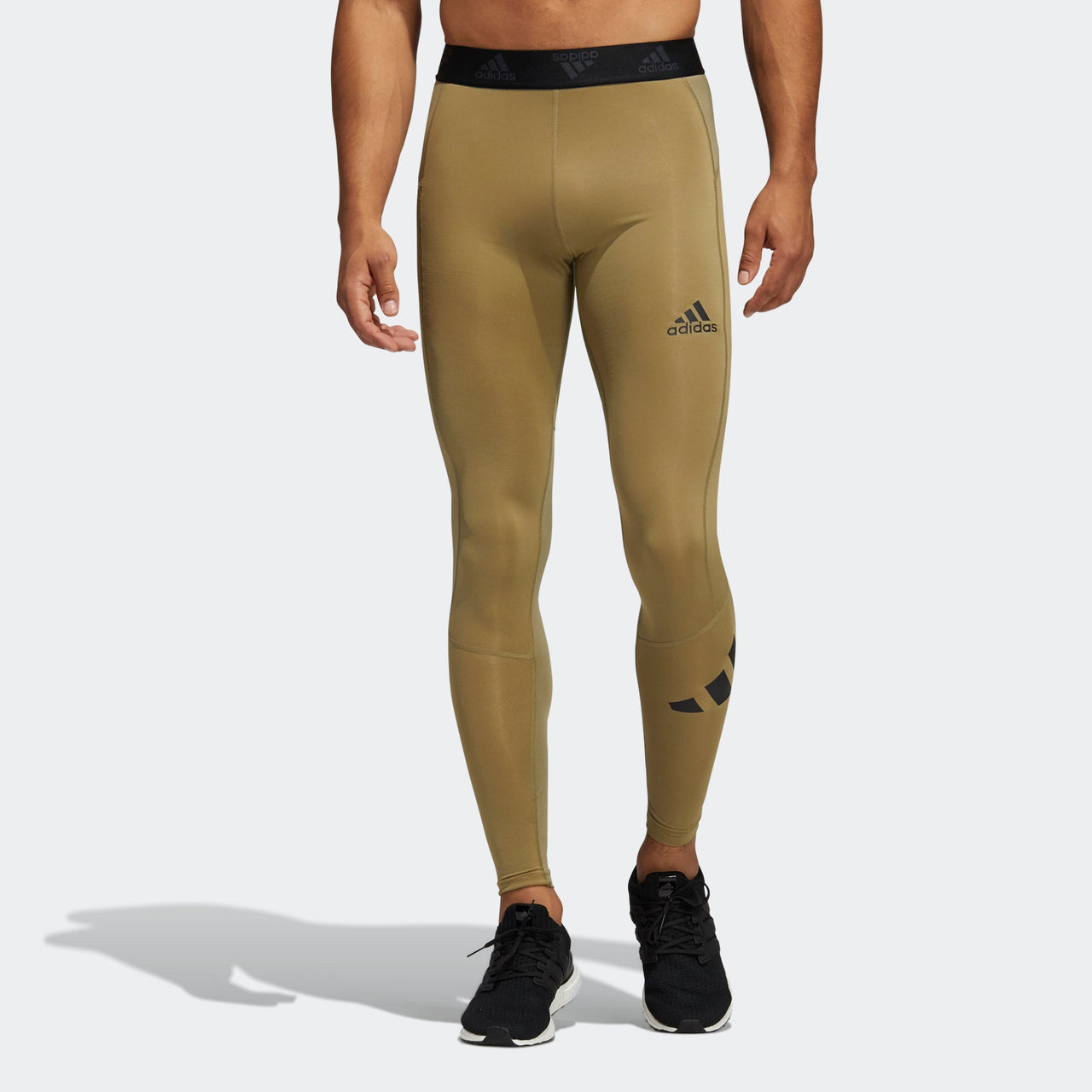 adidas Techfit Long Tights Asia Sizing 'Green' H08760
