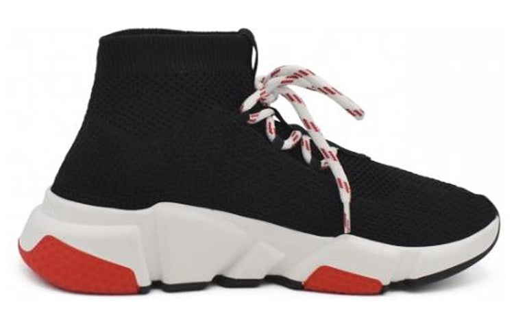 (WMNS) Balenciaga Speed 2.0 Sneakers 'Black White Red' 525723W07U01000