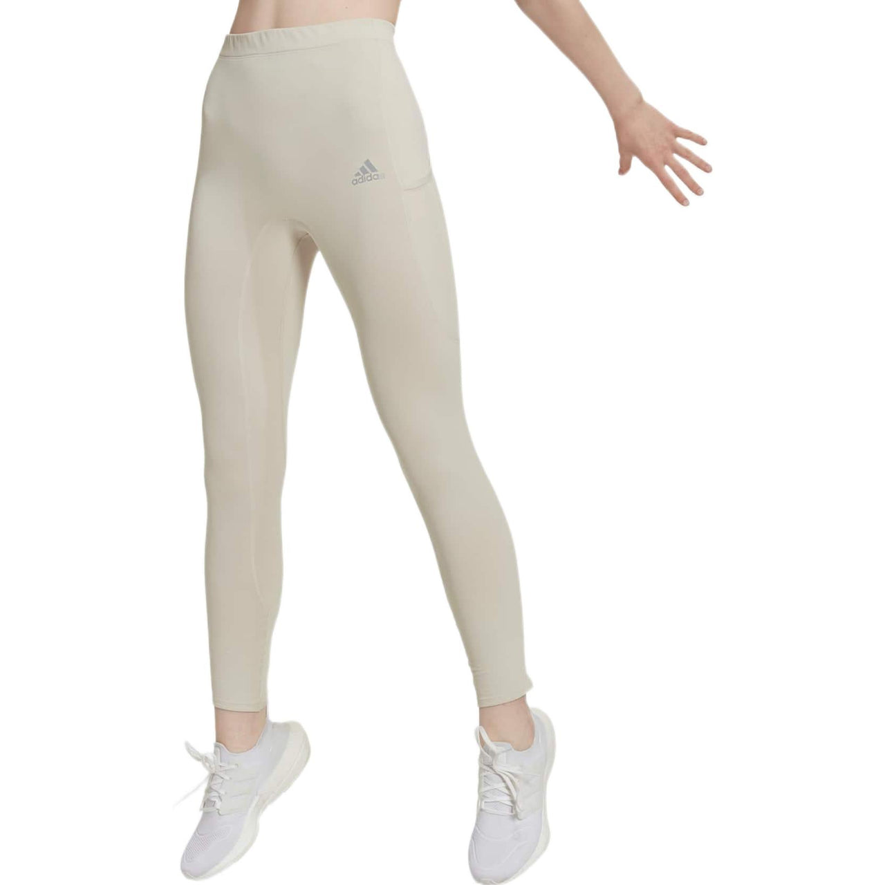 (WMNS) adidas FastImpact COLD.RDY Winter Running Long Leggings 'White' HK9031