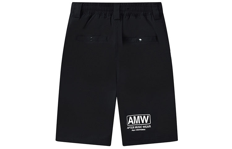 FILA x MIHARA Jointly Signed Sports Short Pant Male Black F11M133801F-BK