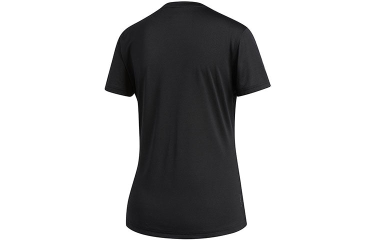 (WMNS) adidas OWN THE RUN Climalite Running Short-sleeve Tee Black DQ2630