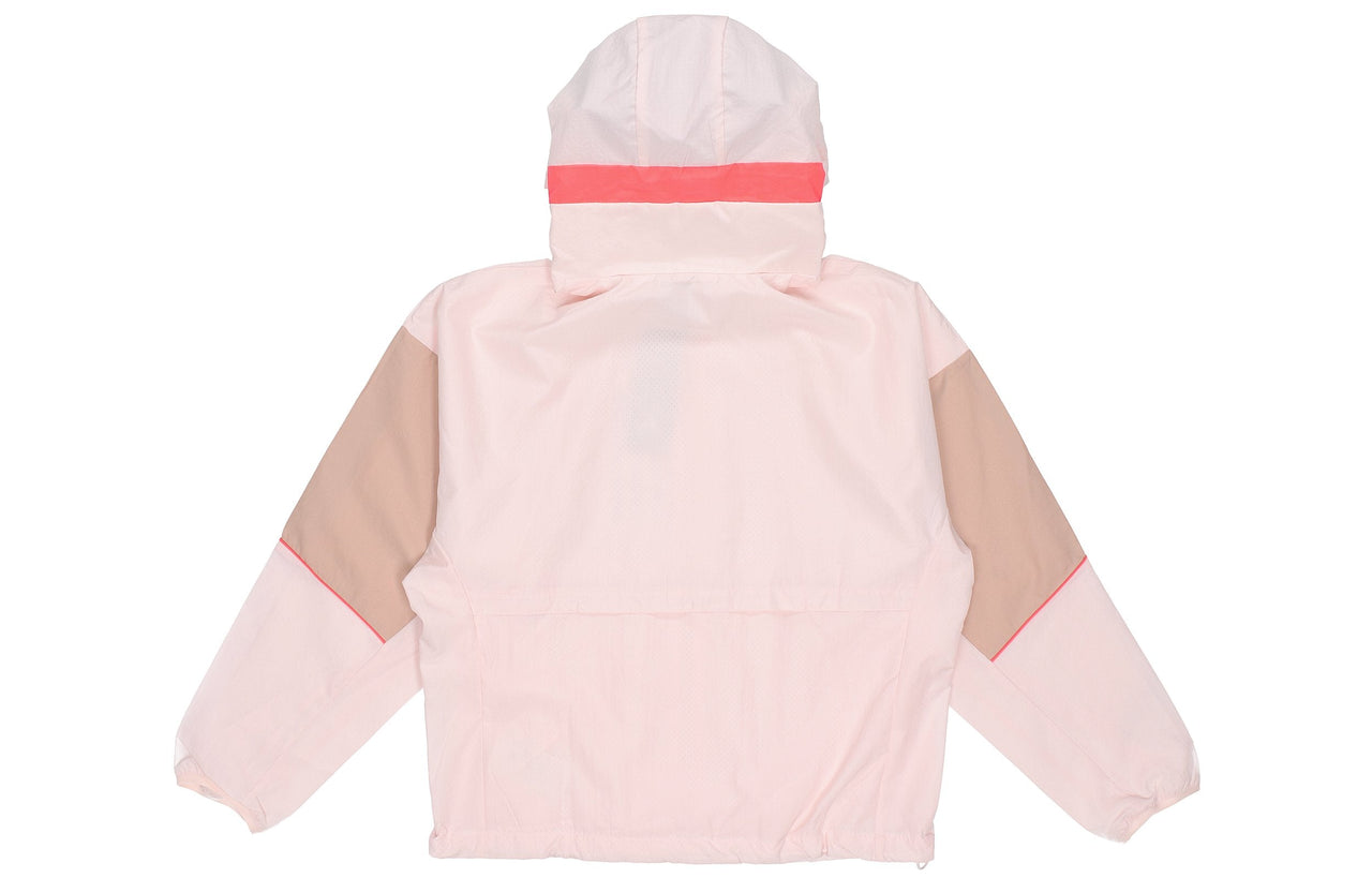 (WMNS) adidas W.N.D. Colorblock Sports Hooded Jacket Pink Red GF0133