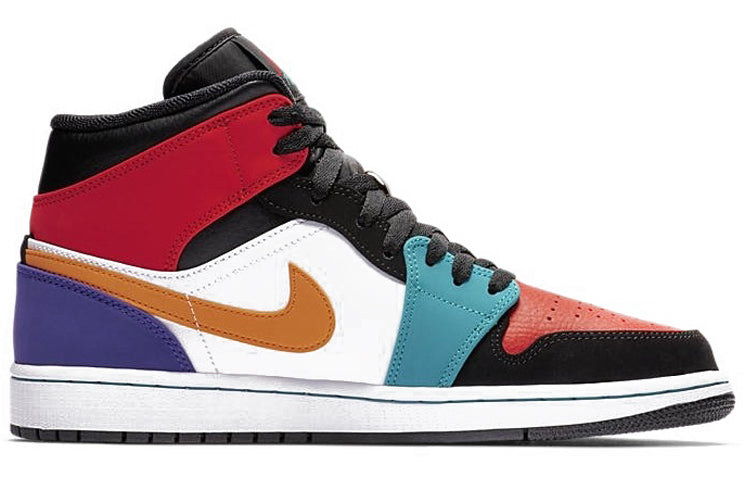 Air Jordan 1 Mid 'Multi-Color' 554724-125