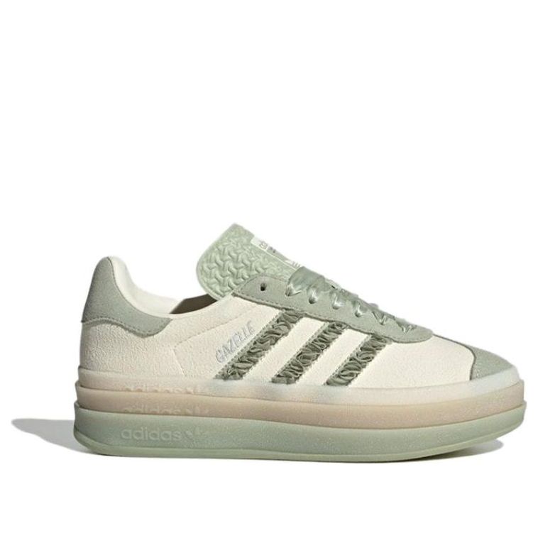 (WMNS) adidas Gazelle Bold 'Halo Green Ruffle' JR8373