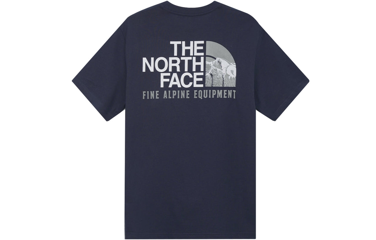 THE NORTH FACE Logo Short Sleeve T-Shirt 'Navy' NF0A4U9L-RG1