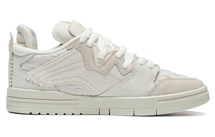 (WMNS) Li-Ning Wave Pro Skate Shoes 'Cream White' AECT032-1