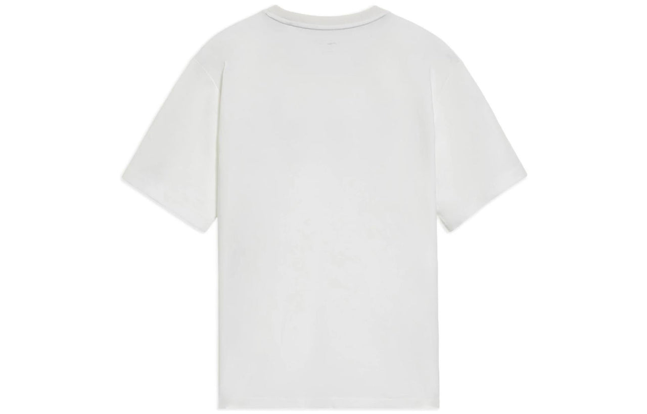 Li-Ning Way Of Wade Graphic Basketball T-shirt 'White Black' AHSS439-2