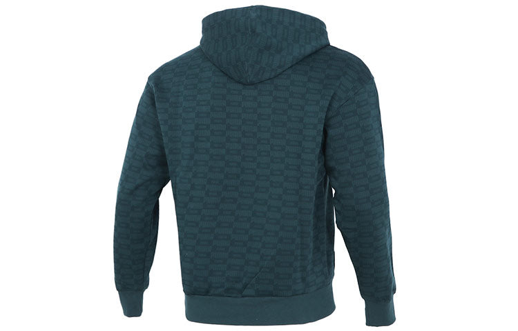 PUMA Luxe Aop Full Print Logo Knit Green 534409-80