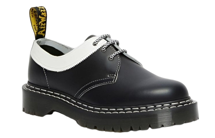 Dr. Martens 1461Bex Smooth Contrast Leather Oxford Shoes 'Black White' 27329009