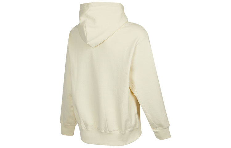 Men's Nike Embroidered Logo Hooded Casual Sports Milky White DA0024-113