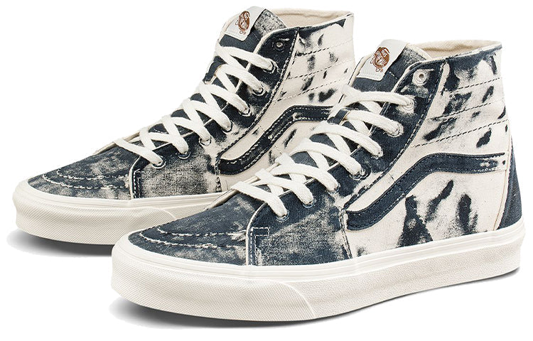 Vans Unisex Eco Theory SK8-HI Tapered High-Top Sneakers Blue/White VN0A4U168CP