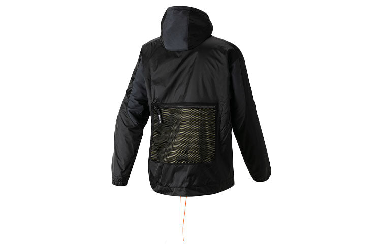 adidas originals Pt3 Hd Pf Jkt Athleisure Casual Sports Windproof Wear-resistant Hooded Jacket Black GC8701