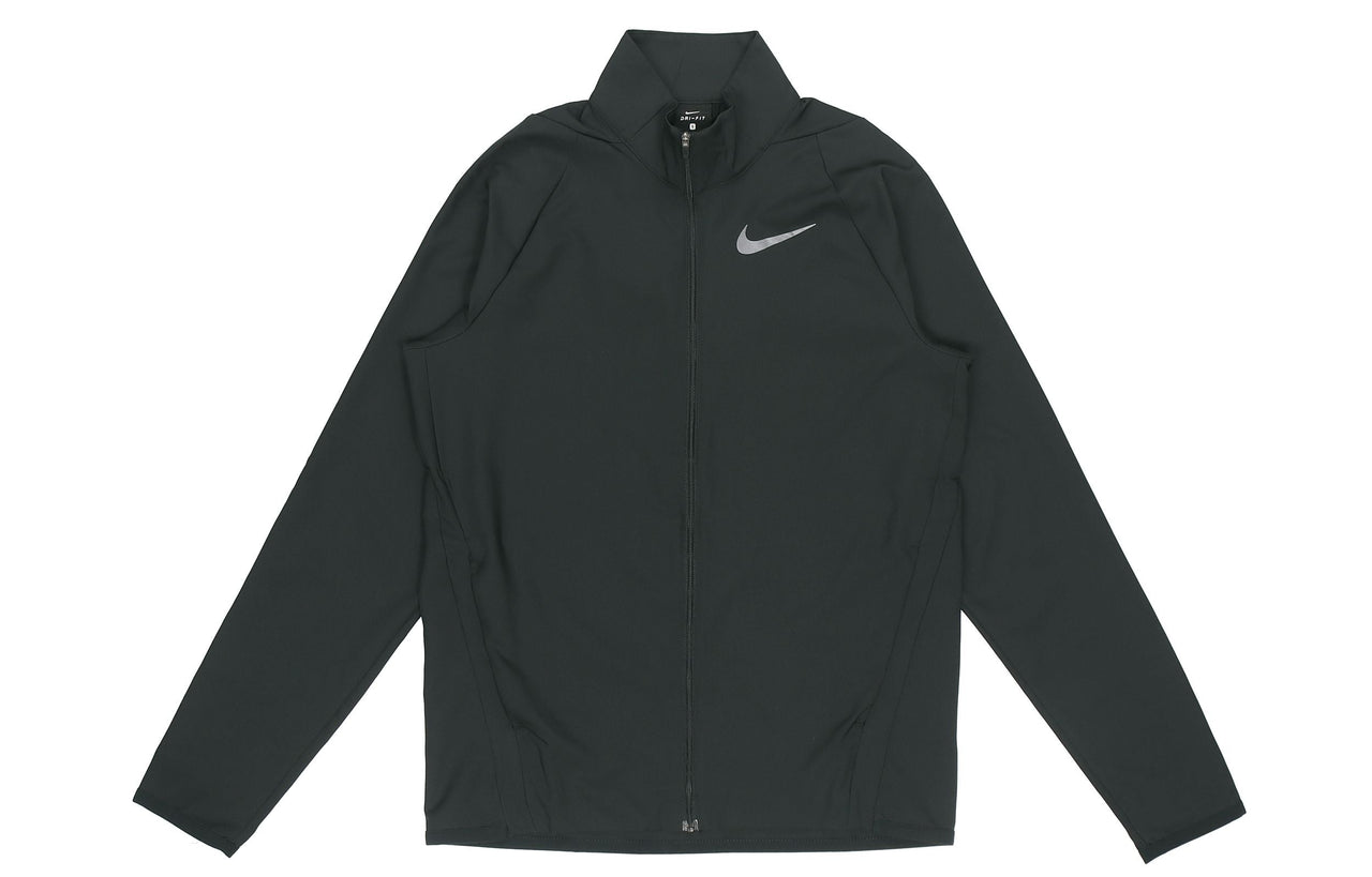 Men's Nike Running Training Casual Sports Woven Jacket Autumn Black CZ4353-010
