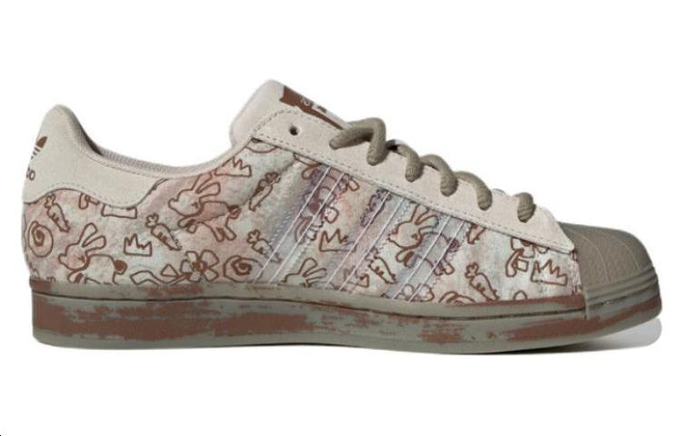adidas Melting Sadness x Superstar 'Allover Graphics - Clear Brown' H06343