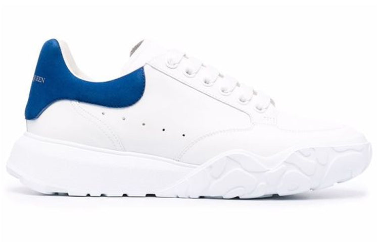 Alexander McQueen Oversized Court Trainer 'White Blue' 634619WIA9A9086