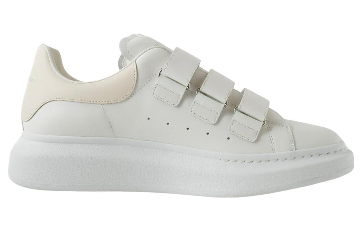 Alexander McQueen Oversized Triple Strap Sneaker 'White Vanilla' 727398WHGP58933