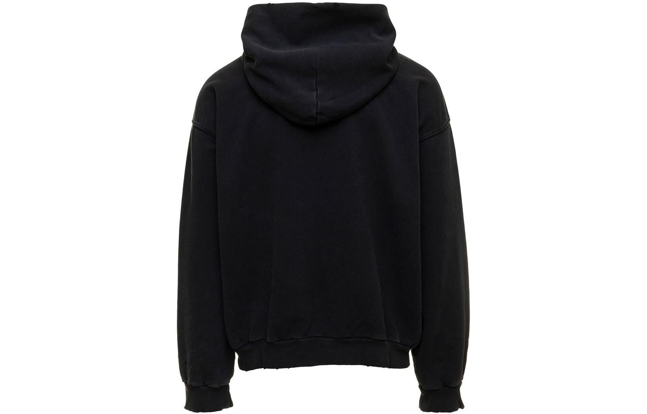Balenciaga BB Be Different Popover Hoodie 'Black White' 720426TNVV11070