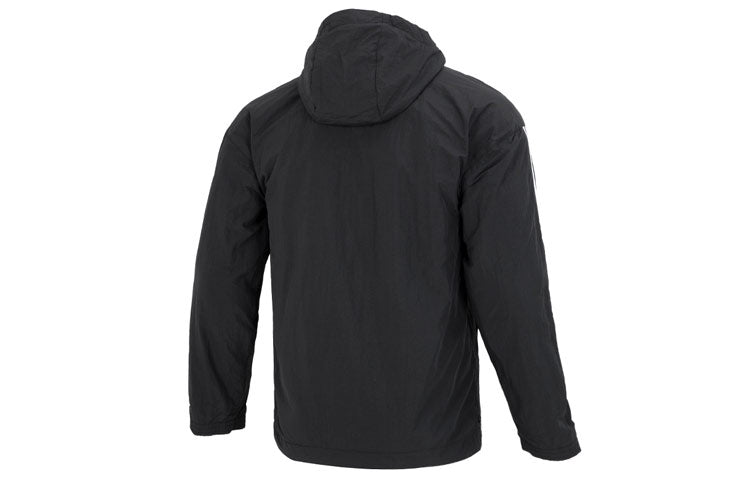 adidas Original Reversible Polar Fleece Jacket 'Black Beige' HL9186