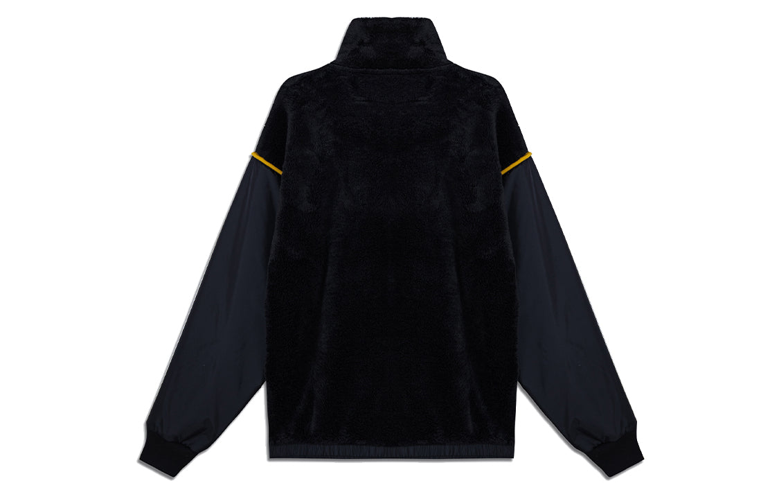 adidas originals Adv Sherp Jkt Colorblock Stand Collar Sports Jacket Black GV0926