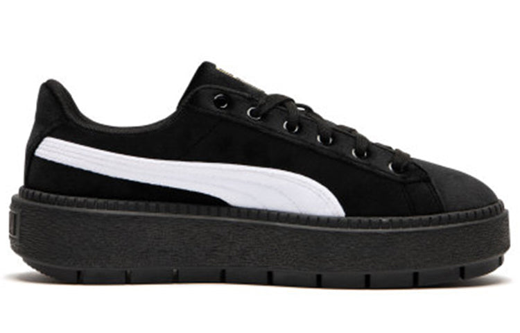 (WMNS) PUMA Platform Trace V Black/White 372613-01