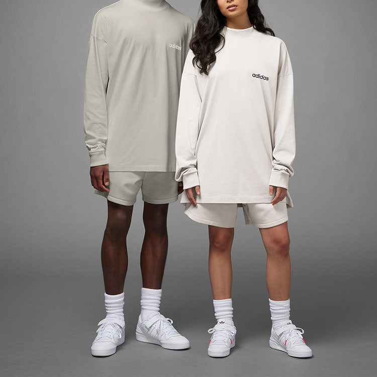 adidas Basketball Long Sleeve Tee 'Grey' IA3423
