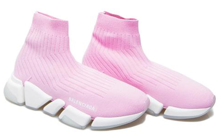 (WMNS) Balenciaga Speed 2.0 Trainers 'Rib-Knit Pale Pink' 654045W2D815691