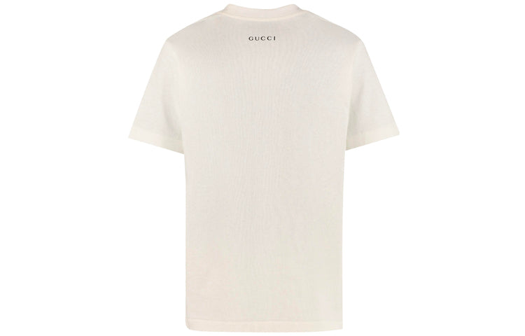 (WMNS) Gucci Apple Double G Printing Female White 580762-XJB7U-9381