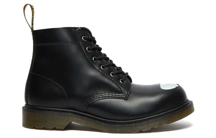 Dr.Martens 101 Exposed Steel Toe Leather Ankle Boots 'Black' 26660001