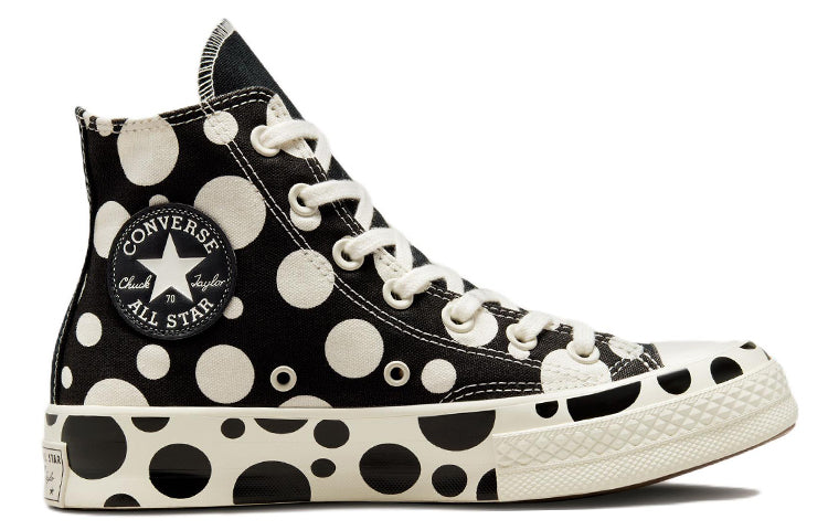 (WMNS) Converse Chuck 70 High 'Polka Dots - Black' A01182C
