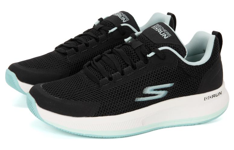 (WMNS) Skechers Go Run Pulse 'Black Mint' 128077-BKTQ