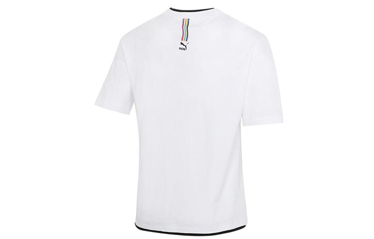 PUMA x Britto T-Shirt 'White Black' 532257-02