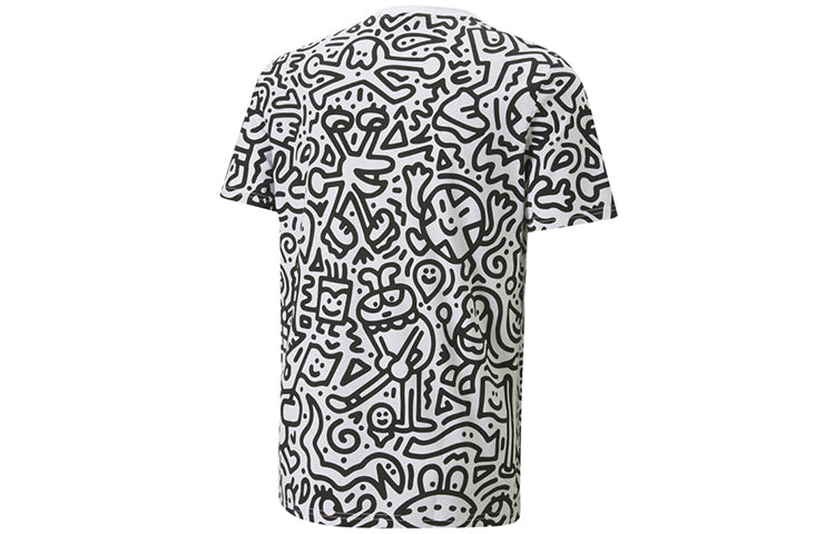 PUMA X Mr Doodle Aop Tee Short Sleeve 59864202