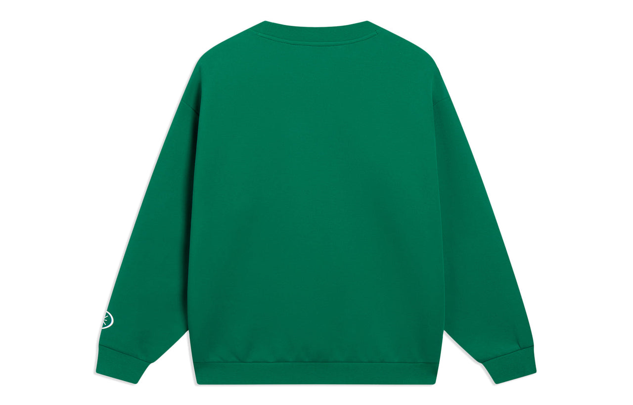 Li-Ning Way Of Wade Photo Graphic Sweatshirt 'Green' AWDT147-7