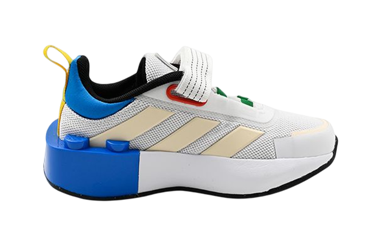 (GS) adidas Tech Runner EL x LEGO 'White Shock Blue' HP5878