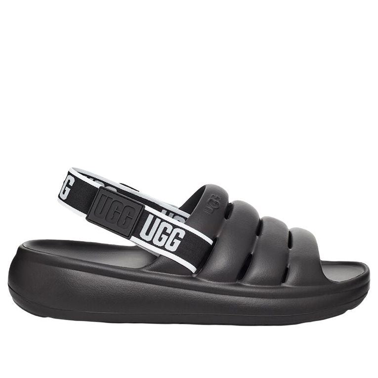 UGG Sport Yeah Slide 'Black White' 1132150-BLK