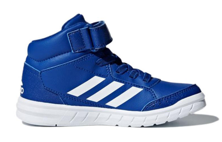 (GS) adidas Altasport Mid El K Wear-resistant Non-Slip Casual Skateboarding Shoes Blue AQ0186