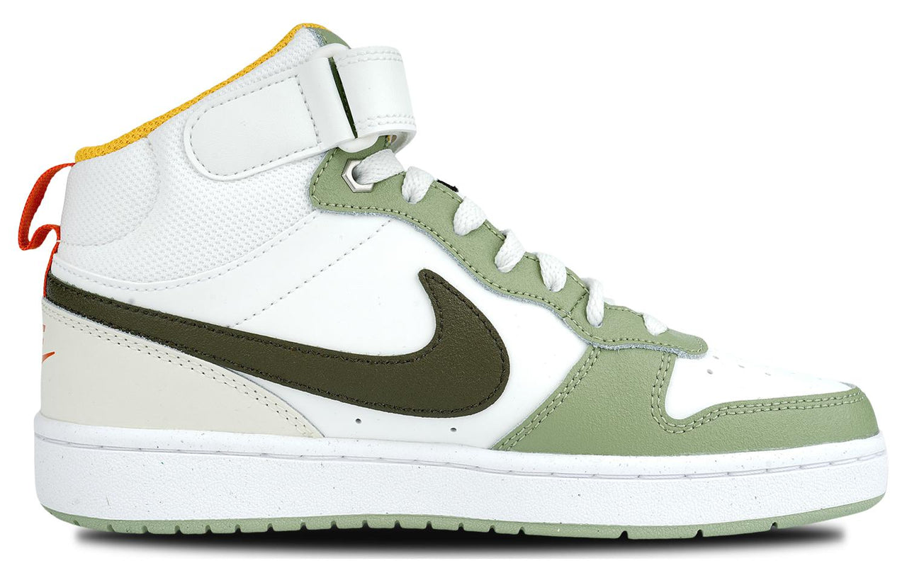 (GS) Nike Court Borough Mid 2 Shoes 'Off White Green' FV3649-171