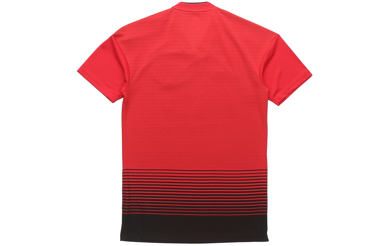 adidas Manchester United 18/19 Fan Edition Home Jersey 'Red Black' CG0040